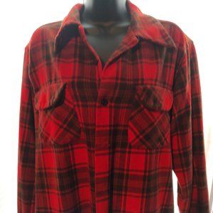 Vintage Pendleton Men's Large Wool Flannel Shirt